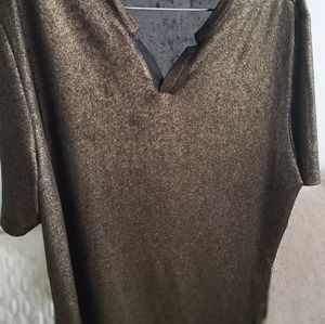 Gold man shirt